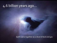 4.6 billion years ago… Earth came together as a cloud of dust and gas. -  ppt download