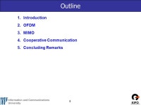 Korean Intellectual Property Office – ICU seminar Joonhyuk Kang, Ph.D. March 9, 2007 School of Engineering, Information and... 