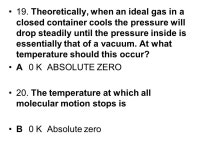 Agenda 4/3/2015 Slip Quiz Part 1 Gas Law Calculations Continued Test Preparation Packet Homework Slip quiz Part ppt download