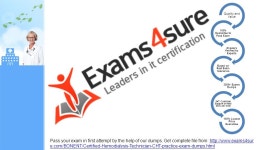 Certified-Hemodialysis-Technician-CHT. The Board of Nephrology Examiners Nursing Technology (BONENT) is a non-profit organization... 