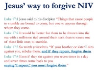The Power of Love & Forgiveness. The power of love & forgiveness This presentation was given to the Church of God of Prophecy... 