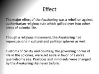 In the early 1700s revolutions in both religious and nonreligious thought transformed the Western world. These movements began in... 