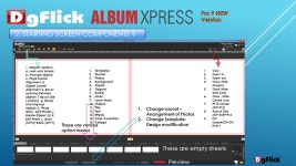Double click on the Application icon 2. The main menu will be loaded 3. Select the size of the album page 4. Click. -  ppt... 