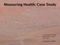 Tufts University, Spring 2009 Measuring Health Ronald P Ruffing MD, MPH Chief, Division Pediatric Emergency Medicine Tufts... 
