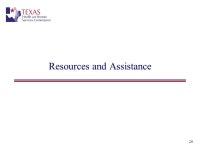 EHR Incentive Program and Meaningful Use Presentation to the Texas Association of Community Health Centers Deborah Norris Project... 
