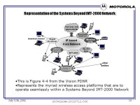 1July 12th, 2002 S00VISION Update of Vision Issues in ITU-R WP 8F Christine Di Lapi Motorola Inc. Global Government Relations PH... 