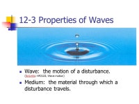 Holt Physics Chapter 12 Waves Periodic Motion A repeated motion that is back and forth over the same path. -  ppt download
