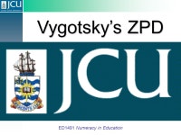 리트코이엔에스 | Vygotsky’s ZPD ED1491 Numeracy in Education. Vygotsky’s ZPD ED1491 Numeracy in Education ZPD-doo-dah! - ppt download
