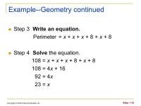 Copyright © 2004 Pearson Education, Inc. Chapter 1 Equations and Inequalities. -  ppt download