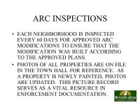 HUNTER’S CREEK COMMUNITY ASSOCIATION COMMUNITY STANDARDS DEPARTMENT BY: KAREN MARICH, COMMUNITY STANDARDS MANAGER. -  ppt download