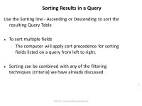 Computer Science & Engineering 2111 Inner Joins and Advanced Queries 1CSE 2111 Lecture-Advanced Queries. -  ppt download
