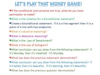 2.1, 2.3, 2.4 Inductive and Deductive Reasoning and Biconditional Statements. -  ppt download