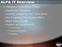 ALPA Information Technology Conference Nov 29-Dec 1, ppt download