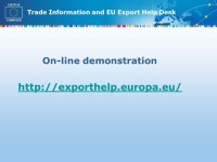 Trade Information and EU Export Help Desk Multilateral Trade Assistance Project III (EU-Vietnam MUTRAP III) c all for Proposals... 