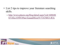 APTA Resources for Clinical Practice An Introduction to PTNow and the Guide to Physical Therapist Practice. -  ppt download