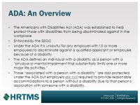 © HRTMS Inc. All Rights Reserved hrtms.com JOBS © HRTMS Inc. All Rights Reserved hrtms.com JOBS Best Practices for Compliant... 