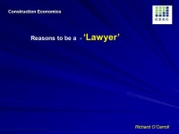 Construction Economics Introduction to this Discipline Richard OCarroll. -  ppt download