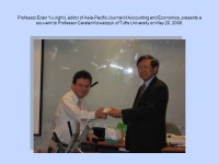 A photo album APJAE Symposium on International Trade in Honor of Professor Ronald Jones A photo album May 19-20, 2006 G7534... 