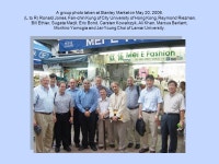 A photo album APJAE Symposium on International Trade in Honor of Professor Ronald Jones A photo album May 19-20, 2006 G7534... 