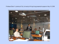A photo album APJAE Symposium on International Trade in Honor of Professor Ronald Jones A photo album May 19-20, 2006 G7534... 