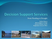 From Flooding to Drought Barbara Watson Meteorologist-in-Charge National Weather Service Binghamton Forecast Office. -  ppt download