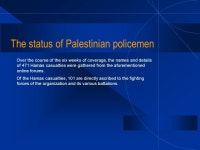 © The International Institute for Counter-Terrorism, 2009 Casualty Statistics Resolving the discrepancies. -  ppt download