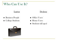 Should I buy a Laptop or Desktop Computer? By: Kellie Kameda. -  ppt download