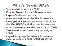 District Test Coordinator Training September 13, ppt download