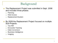 1 ISD2 Replacement Project (ISD2R) PCC Update 07/23/ ppt download