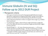 10 October Follow-up to Previous Reviews Nystatin/Triamcinolone Combo DUR (re-run summer months to compare to previous, as well... 