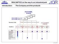 With SAP R/3 on the way to an industrial park r_koch_e.ppt / 1 R/2-R/3-Migration as part of the transformation of a homogeneous... 