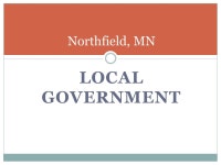 PATRICIA BENSON BOARD OF DIRECTORS, TRANSITION US Transition Northfield Sharing information and resources is a principle of... 