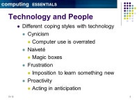 CHAPTER Ch Your Future and Information Technology computing ESSENTIALS. -  ppt download