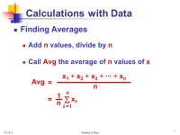 7/9/2013 Numbers & Data 2 2 Data Uses of Numbers Counting Finding Differences and Totals Averages and Percentages Rates. -  ppt... 