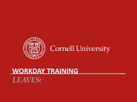 Training Objectives Four Main Objectives: Explain leavesUnderstand terms and conceptsCompare processesPerform. -  ppt download