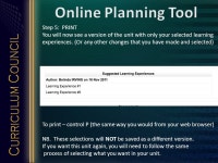 Australian Curriculum + Online Planning Tool. -  ppt download