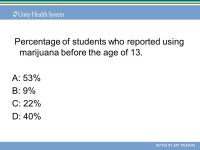 Understanding and Identifying Substance Abuse in Teens: What Parents Need to Know Stephanie Rago Unity Chemical Dependency...