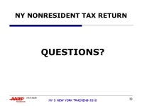 1 NY 3 NEW YORK TRAINING 2010 NY NONRESIDENT RETURN IT 203 INSTR NY PUB 80 NY PUB ppt download