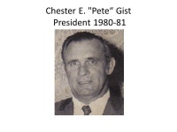 Rotary Club of Space Center August 6, 1964 – August 6, 2014 Presidents and District Governors. -  ppt download