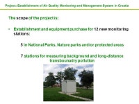 ETC/ACC Workshop on Air Quality for West Balkan countries November, Prague Dragana Krstičević, B.Sc. Croatian Environment... 