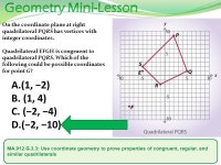 Geometry Mini-Lesson (1, −2) (1, 4) (−2, −4) (−2, −10) -  ppt video online download