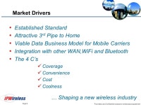 IPWireless Overview Thierry Maupile Fastnet Futures April 2, ppt download