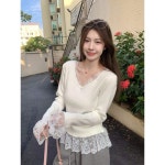 어이사마켓 | 상품페이지 니트/가디건 H9461（프리미엄 앤디 벨벳 물을 씻다）
