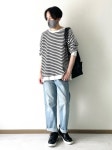 Takmi｜GUのTシャツ/カットソーを使ったコーディネート - WEAR