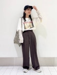 anyu(LOWRYS FARM 広島パルコ)｜LOWRYS FARMのピアス（両耳用）を使ったコーディネート - WEAR