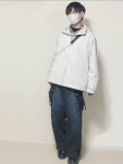 taku3418｜Loose/ルースのマウンテンパーカーを使ったコーディネート - WEAR