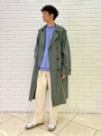 Bshopスタッフ（Bshop なんばパークス店）｜TICCAのトレンチコートを使ったコーディネート - WEAR