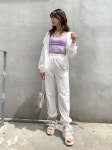 Nanae(OLIVE des OLIVE)|OLIVE des OLIVE(オリーブ デ オリーブ)のシャツ・ブラウスを使ったコーディネート - WEAR