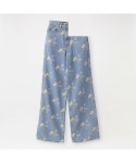 GANNI（ガニー）の「【GANNI】WOMEN パンツ JEANS Print Denim J1049（デニムパンツ）」 - WEAR