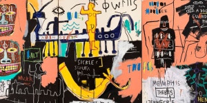 In Battle of Basquiats, Valentino Gets $67 Million for Masterpiece ‘The Nile’ - WSJ In Battle of Basquiats, Valentino Gets...